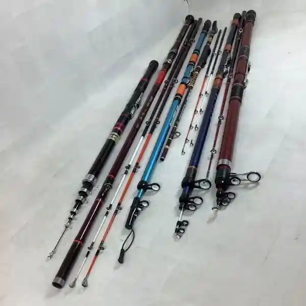 倉庫に眠っていた釣竿が