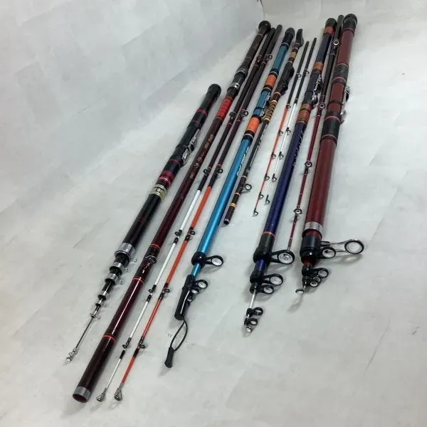 倉庫に眠っていた釣竿が