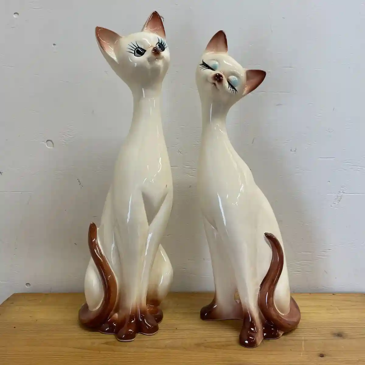 一家に一ペア？ シャム猫 ペアも